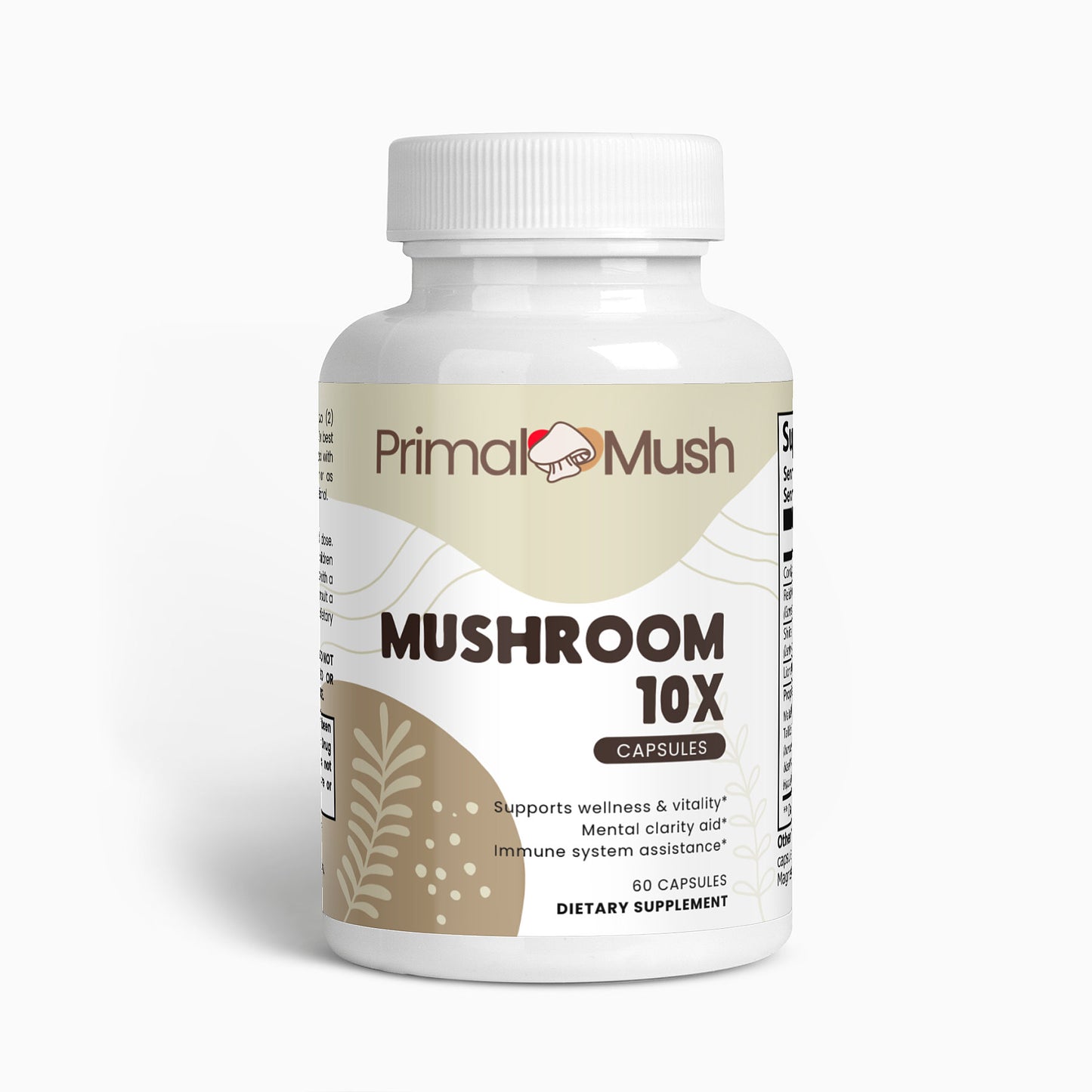 PrimalGreens - Functional Mushroom Complex 10 X