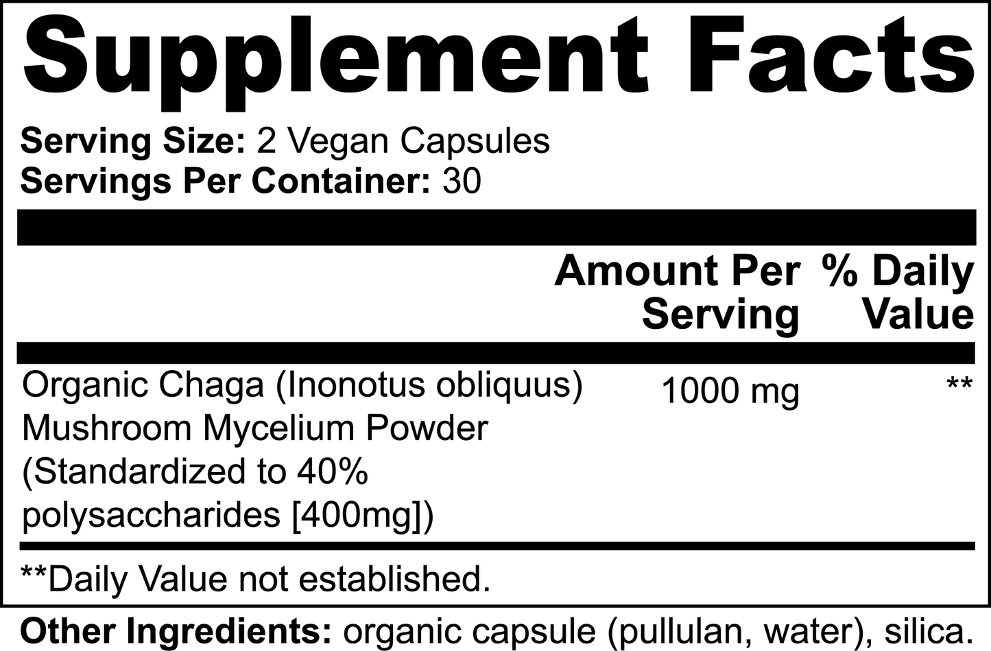 PrimalGreens - Chaga Mushroom