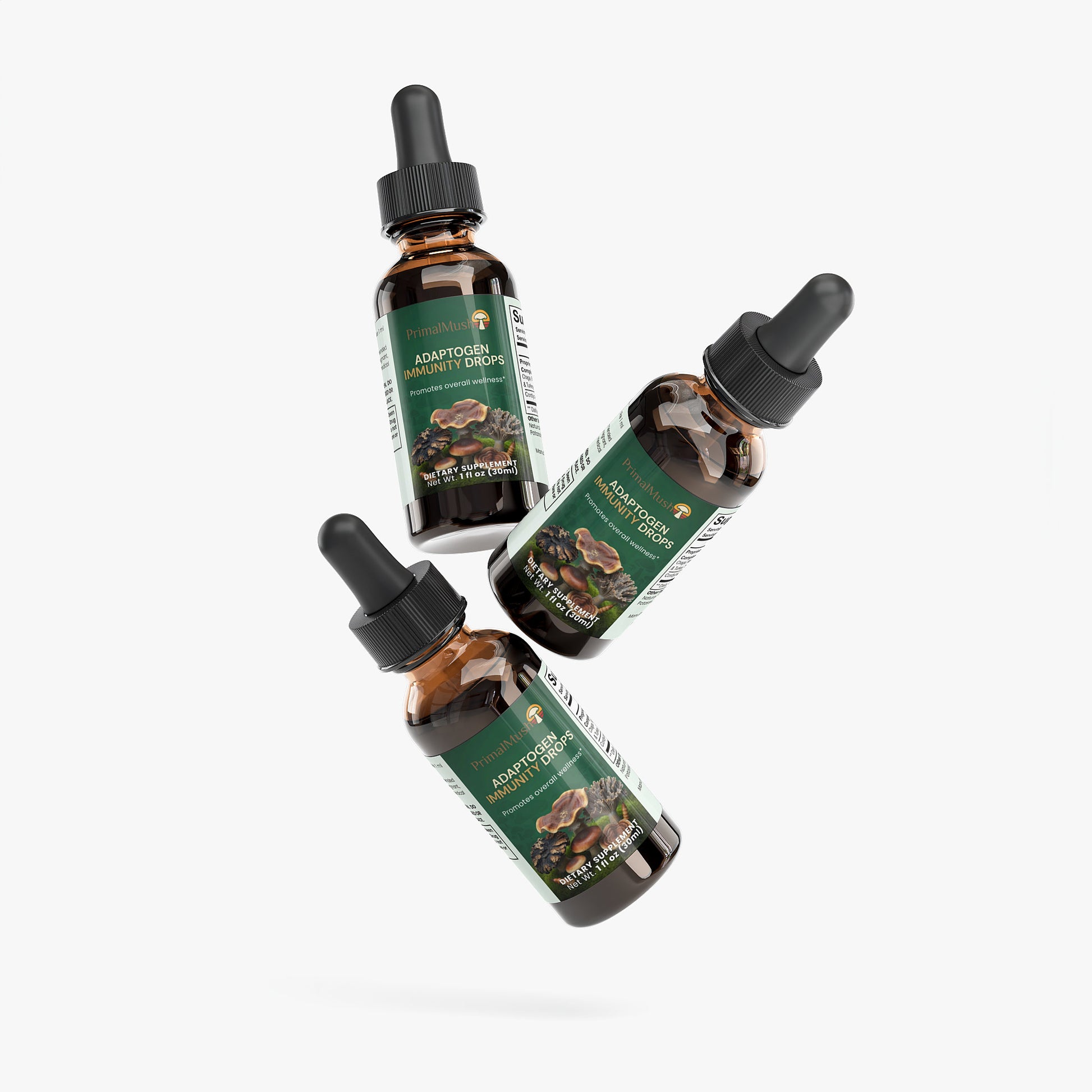 Primal Adaptogen Immunity Drops 3 month supply